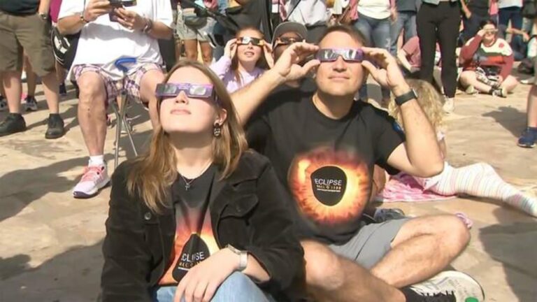 Teaching Children about the Importance of Wearing Special Glasses when Looking at the Solar Eclipse