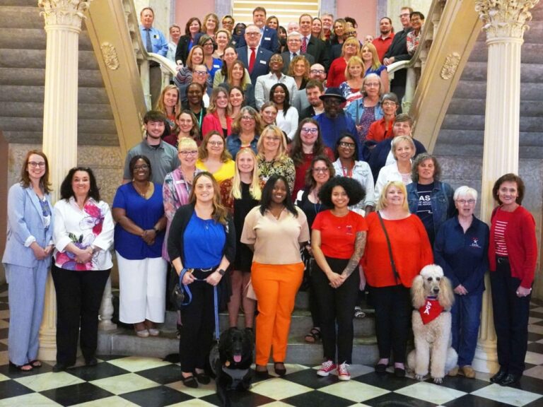 Record Attendance as Volunteers, lawmakers, community members gather at Statehouse for CASA Day in Ohio 2024