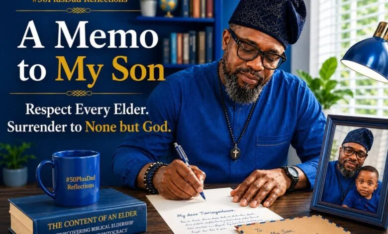 A Memo to my son