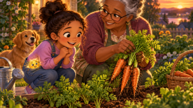 Teaching children where money comes from